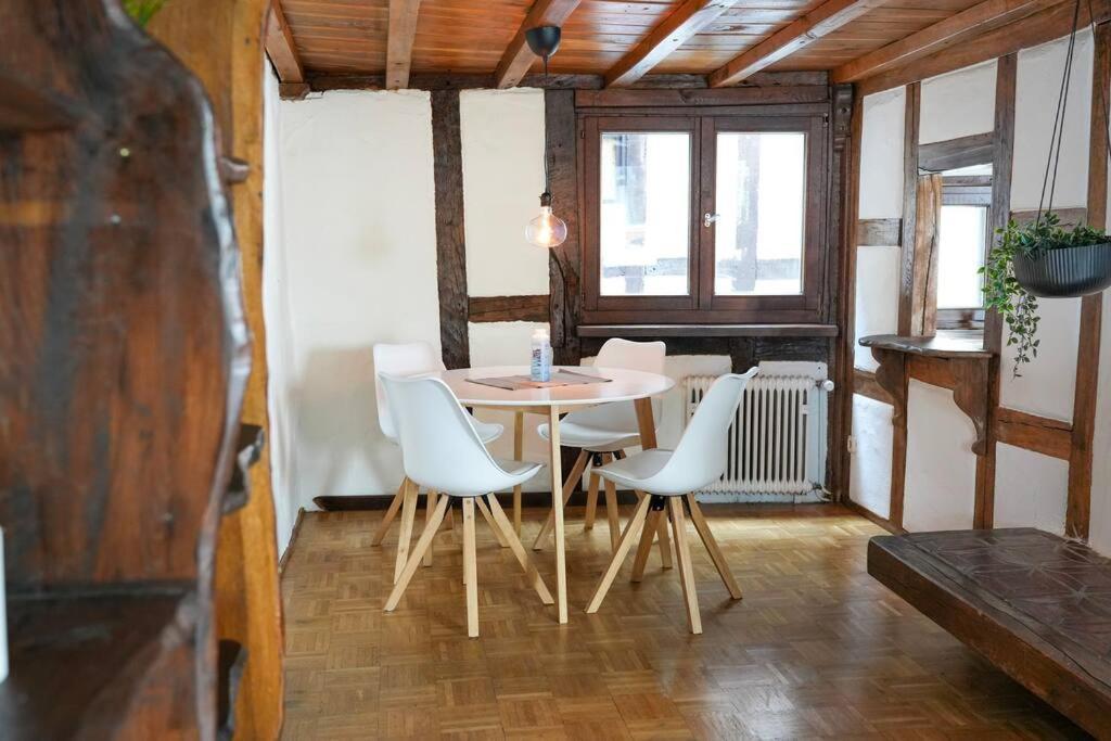 Charmante Fachwerk Wohnung Mit Terrasse In Der Altstadt Кобленц Экстерьер фото