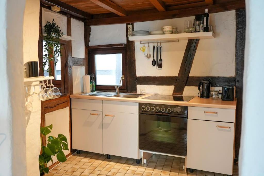 Charmante Fachwerk Wohnung Mit Terrasse In Der Altstadt Кобленц Экстерьер фото